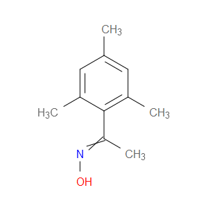 Ethanone, 1-(2,4,6-trimethylphenyl)-, oxime