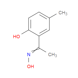 Ethanone, 1-(2-hydroxy-5-methylphenyl)-, oxime