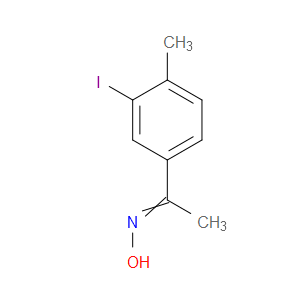 1-(3-Iodo-4-methylphenyl)ethanone oxime