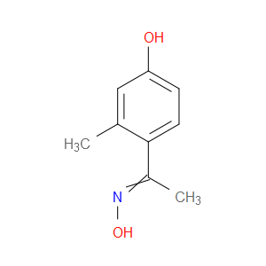 Ethanone, 1-(4-hydroxy-2-methylphenyl)-, oxime