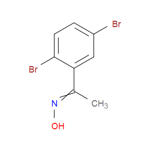 Ethanone, 1-(2,5-dibromophenyl)-, oxime