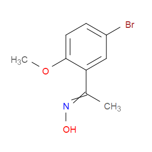Ethanone, 1-(5-bromo-2-methoxyphenyl)-, oxime