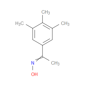 Ethanone, 1-(3,4,5-trimethylphenyl)-, oxime