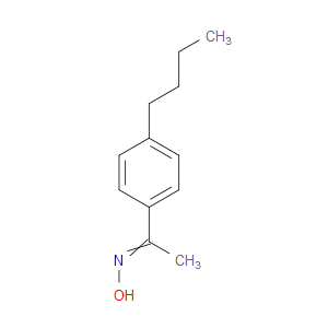 Ethanone, 1-(4-butylphenyl)-, oxime