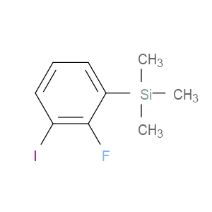 (2-fluoro-3-iodophenyl)trimethylsilane