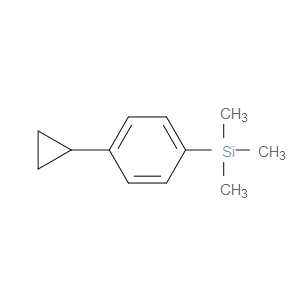 (4-cyclopropylphenyl)trimethylsilane
