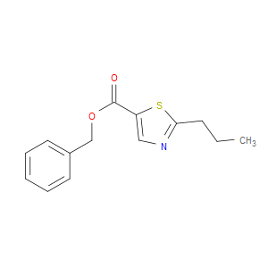 Phenylmethyl 2-propyl-5-thiazolecarboxylate