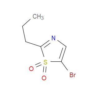 Thiazole, 5-bromo-2-propyl-, 1,1-dioxide