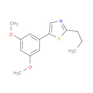 5-(3,5-Dimethoxyphenyl)-2-propylthiazole