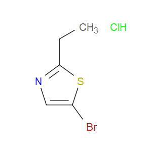 Thiazole, 5-bromo-2-ethyl-, hydrochloride (1:1)