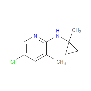 5-Chloro-3-methyl-N-(1-methylcyclopropyl)-2-pyridinamine