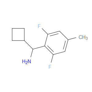 α-Cyclobutyl-2,6-difluoro-4-methylbenzenemethanamine