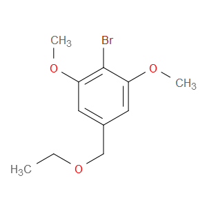 2-bromo-5-(ethoxymethyl)-1,3-dimethoxybenzene