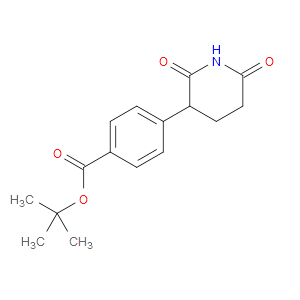 tert-butyl 4-(2,6-dioxopiperidin-3-yl)benzoate