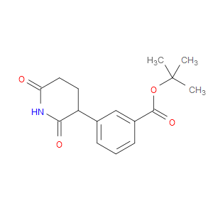 tert-butyl 3-(2,6-dioxopiperidin-3-yl)benzoate
