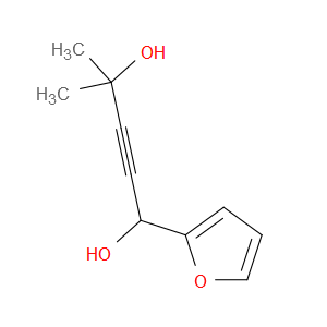 2-Pentyne-1,4-diol, 1-(2-furanyl)-4-methyl-