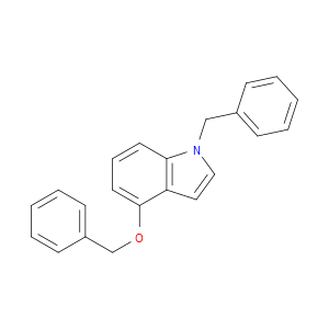 4-(Phenylmethoxy)-1-(phenylmethyl)-1H-indole
