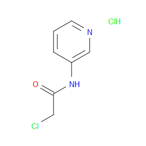 Acetamide, 2-chloro-N-3-pyridinyl-, hydrochloride (1:1)