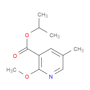 isopropyl 2-methoxy-5-methylnicotinate
