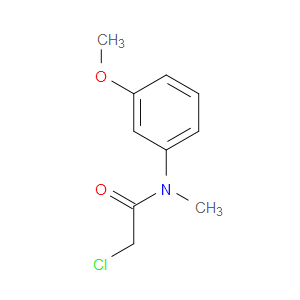 Acetamide, 2-chloro-N-(3-methoxyphenyl)-N-methyl-