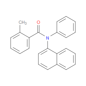 Benzamide, 2-methyl-N-1-naphthalenyl-N-phenyl-