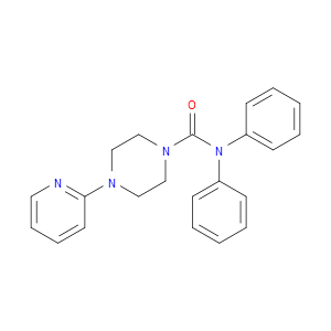N,N-Diphenyl-4-(2-pyridinyl)-1-piperazinecarboxamide