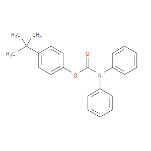 4-(1,1-Dimethylethyl)phenyl N,N-diphenylcarbamate