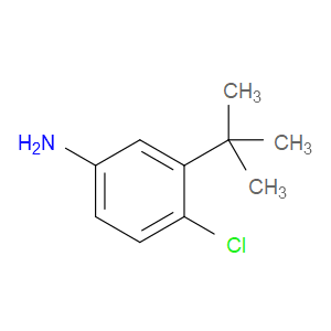 4-Chloro-3-(1,1-dimethylethyl)benzenamine