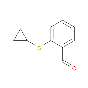 2-(cyclopropylthio)benzaldehyde