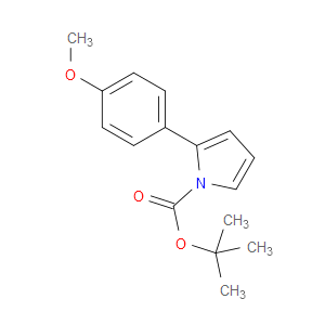 tert-butyl 2-(4-methoxyphenyl)-1H-pyrrole-1-carboxylate