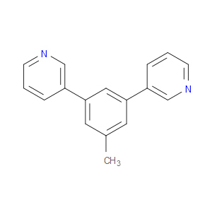 Pyridine, 3,3'-(3-methyl-1,5-phenylene)bis-