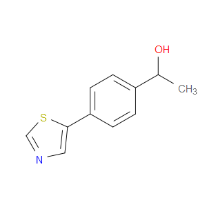 α-Methyl-4-(5-thiazolyl)benzenemethanol