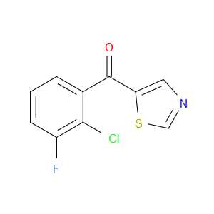 (2-Chloro-3-fluorophenyl)-5-thiazolylmethanone