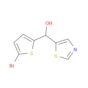 α-(5-Bromo-2-thienyl)-5-thiazolemethanol