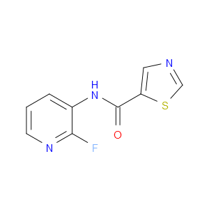 N-(2-Fluoro-3-pyridinyl)-5-thiazolecarboxamide