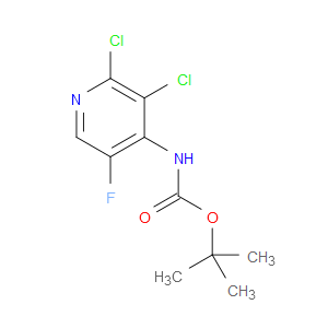 tert-butyl (2,3-dichloro-5-fluoropyridin-4-yl)carbamate