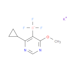 potassium (4-cyclopropyl-6-methoxypyrimidin-5-yl)trifluoroborate