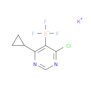 potassium (4-chloro-6-cyclopropylpyrimidin-5-yl)trifluoroborate