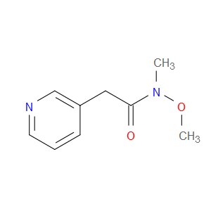 N-Methoxy-N-methyl-3-pyridineacetamide