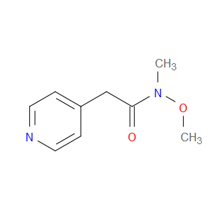 N-Methoxy-N-methyl-4-pyridineacetamide