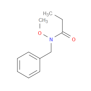 N-Methoxy-N-(phenylmethyl)propanamide