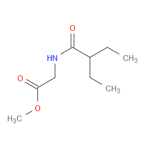 N-(2-Ethyl-1-oxobutyl)glycine methyl ester