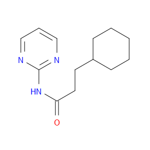 N-2-Pyrimidinylcyclohexanepropanamide