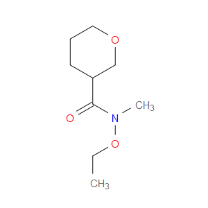 N-Ethoxytetrahydro-N-methyl-2H-pyran-3-carboxamide