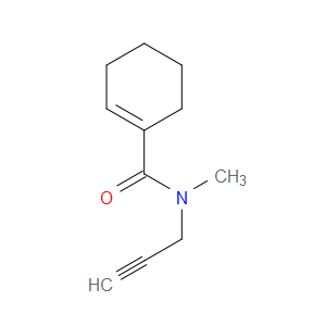 N-Methyl-N-2-propyn-1-yl-1-cyclohexene-1-carboxamide