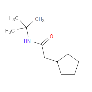 N-(1,1-Dimethylethyl)cyclopentaneacetamide