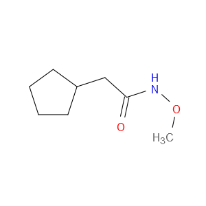 N-Methoxycyclopentaneacetamide