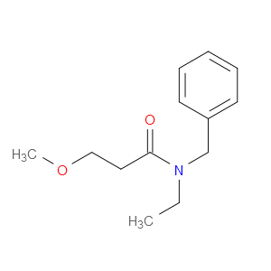 N-Ethyl-3-methoxy-N-(phenylmethyl)propanamide