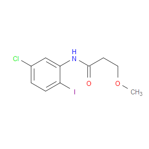 N-(5-Chloro-2-iodophenyl)-3-methoxypropanamide