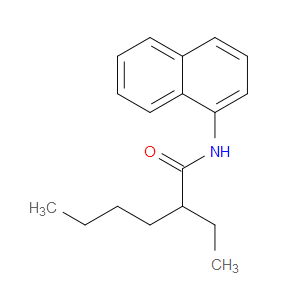 Hexanamide, 2-ethyl-N-1-naphthalenyl-